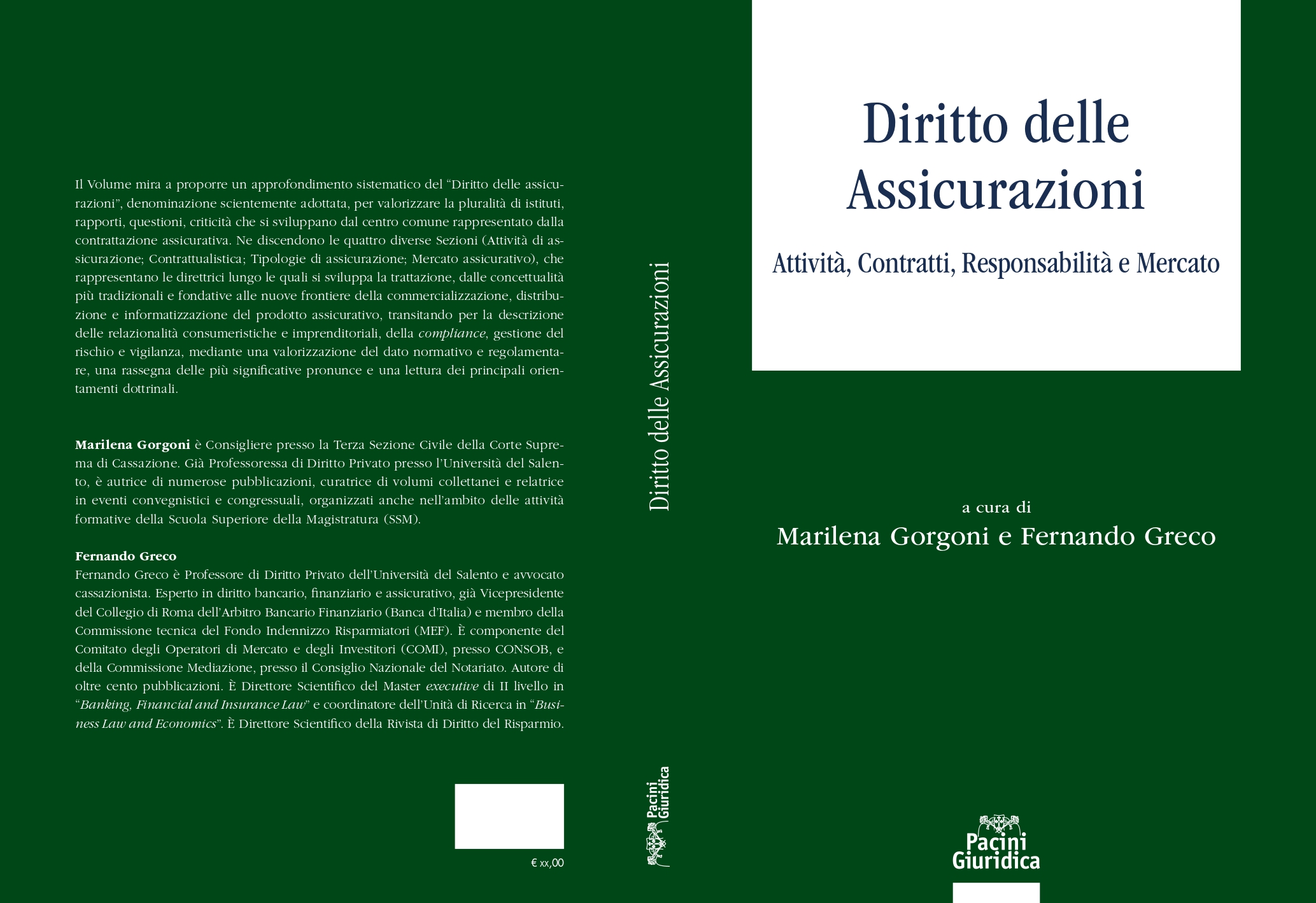M. Gorgoni e F. Greco (a cura di) – Diritto delle Assicurazioni [Attività, Contratti, Responsabilità e Mercato]