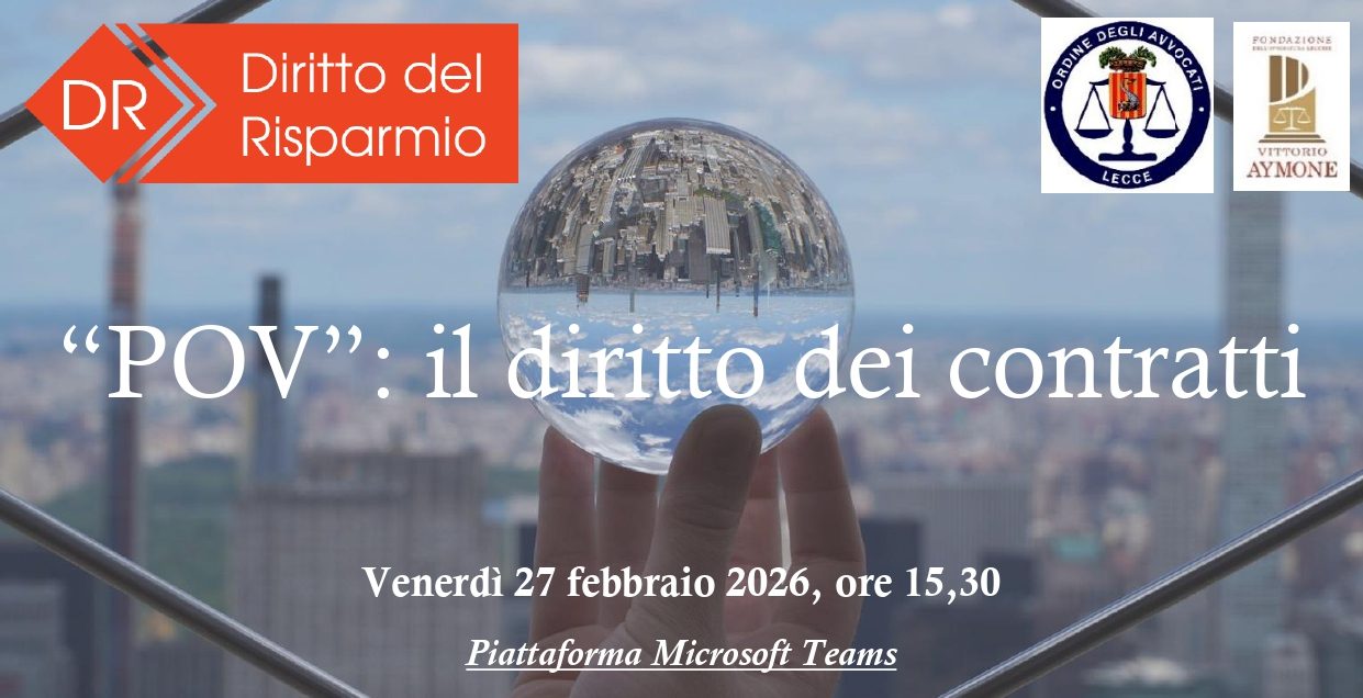 “POV”: il diritto dei diritti – Il video del convegno